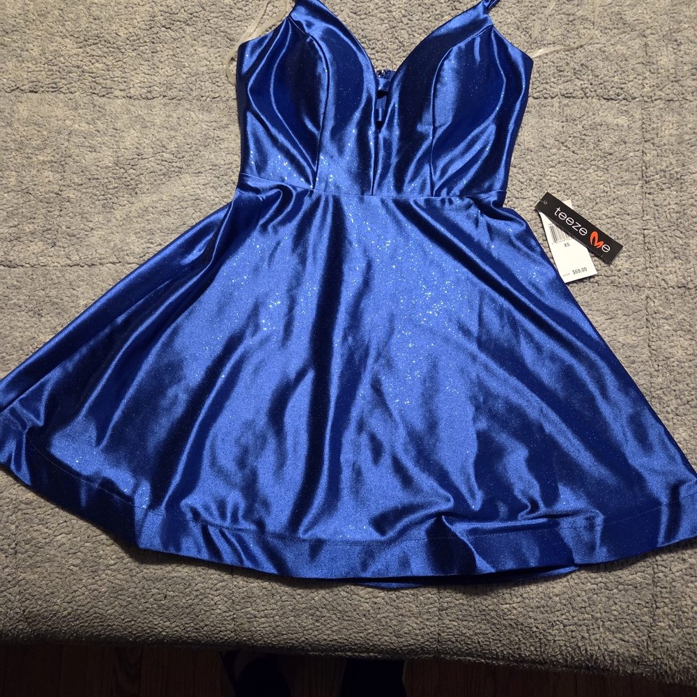 Teeze Me Blue Mini Dress
